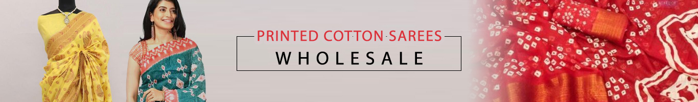 Wholesale Printed Sarees