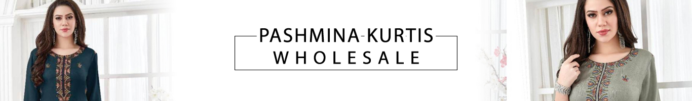 Pashmina Kurtis Wholesale
