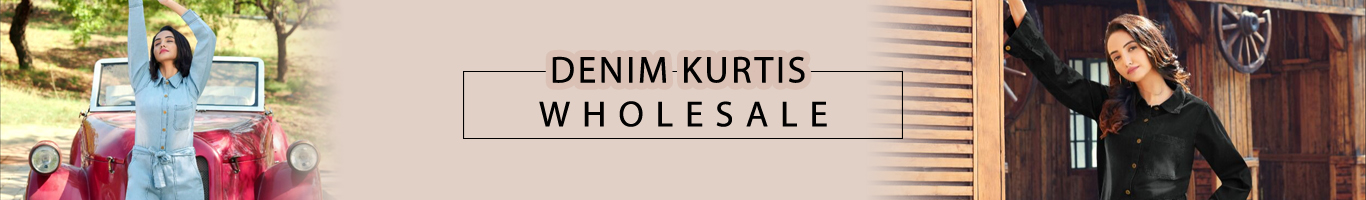 Denim Kurtis Wholesale