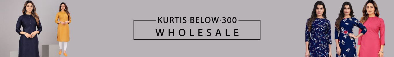 Kurtis below 300 wholesale