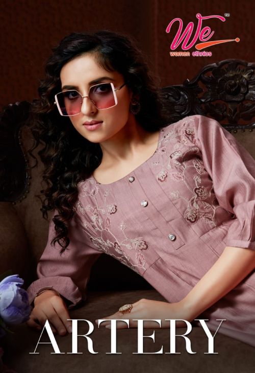 We Artery Viscose Designer Kurti Collection