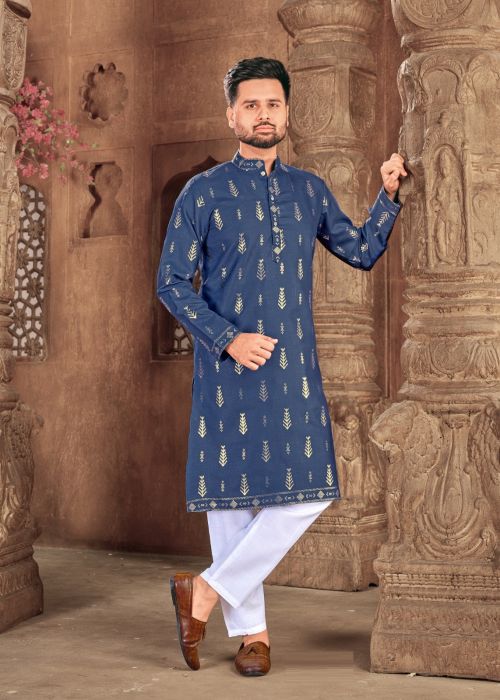 Banwery Royal Men Vol 5 Cotton Kurta With Pajama
