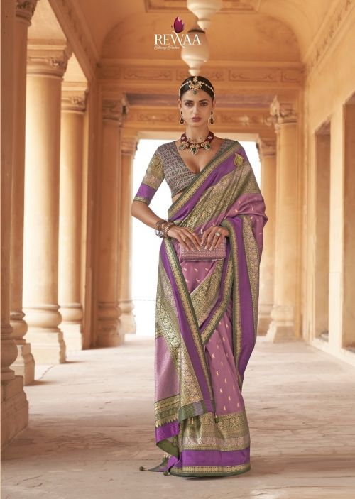 Rewaa Prasang Kanjivaram Designer Silk Saree