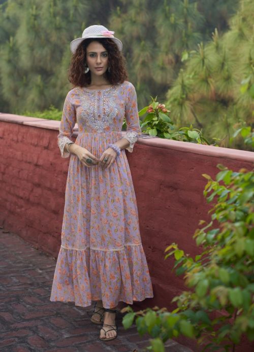 Psyna 5009 Fancy Cotton Gown Collection