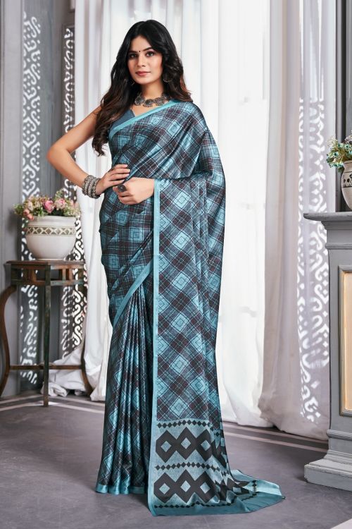 Apple Squary Delux Vol 1 Fancy Satin Saree Collection