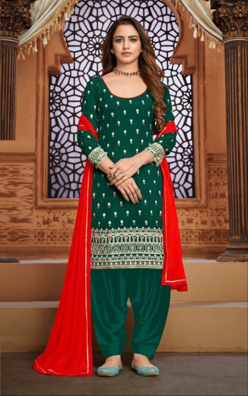 1201 Master Color Beatiful Designer Georgette Suit