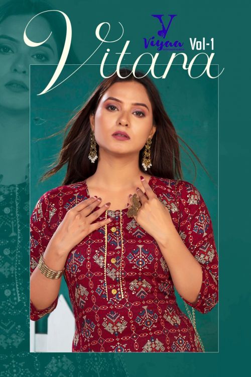 Viyaa Vitara Vol 1 Casual Kurti With Bottom Collection