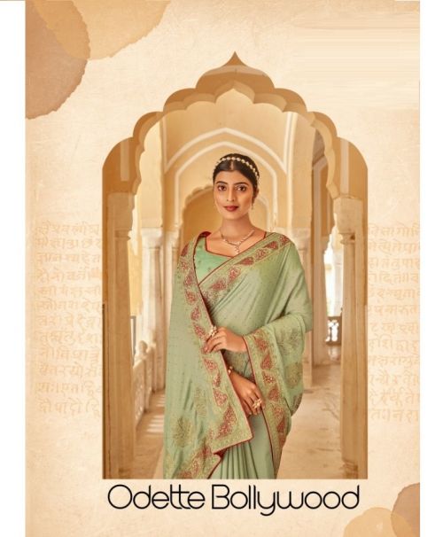 Ynf Odette Bollywood Designer Chiffon Saree Collection