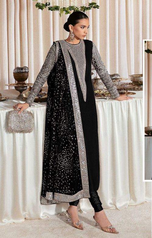Kf 147 Color Embroidery Designer Pakistani Suit