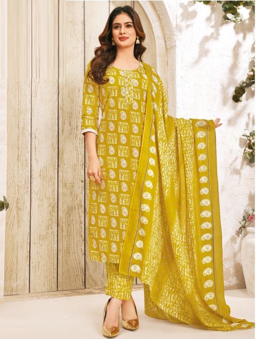 Mcm Life Style Vol 5 Readymade Cotton Printed Suit