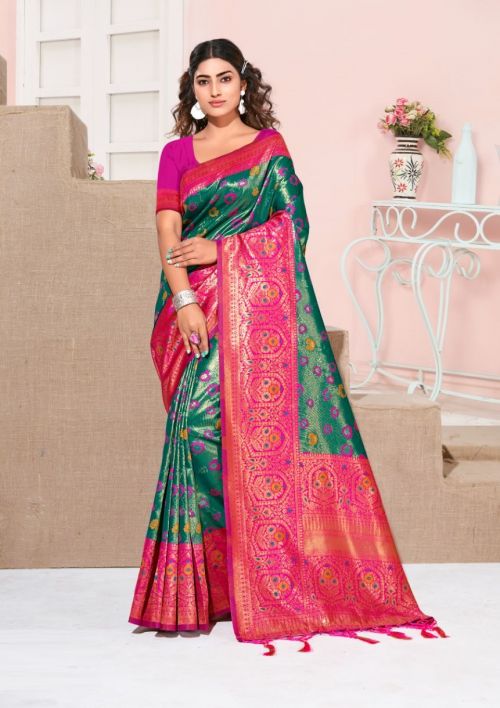 Bunawat Panchi Kanjivaram Silk Saree Collection