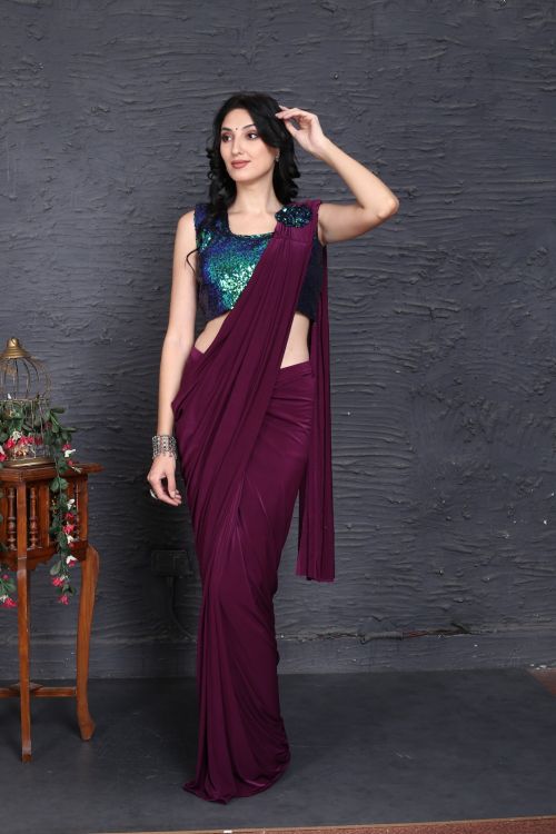 Amoha Trendz AT107 Ready To Wear Designer Saree