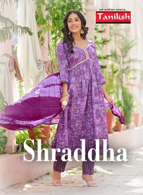 Tanishk Sharddha Alia Cut Kurti With Bottom Dupatta Collection