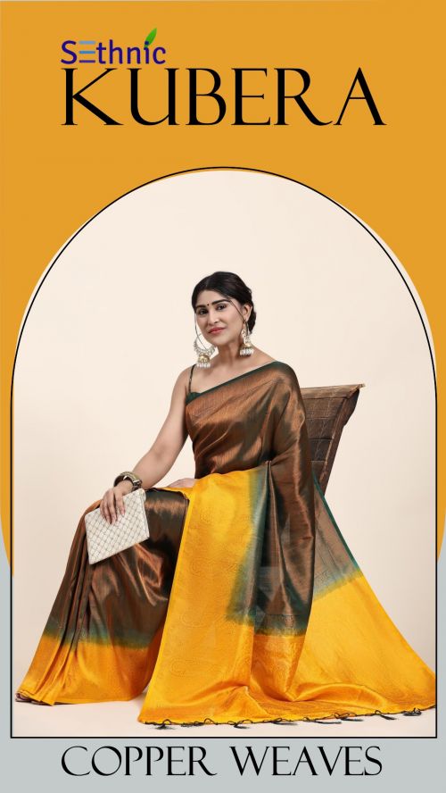Sethnic Kubera Fancy Soft Zari Silk Saree Collection