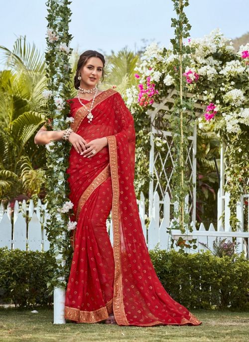 Kalista Dreamz Designer Vichitra Silk Saree Collection