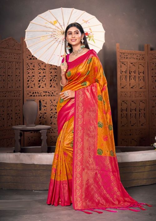 Bunawat Rajhans Traditional Kanjivaram Silk Saree Collection