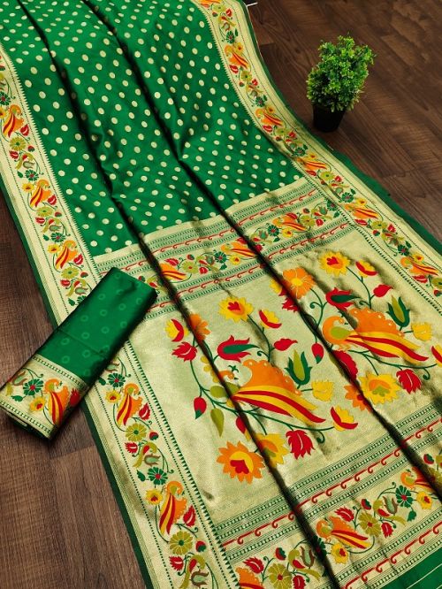 Meera 170 Paithani Silk Saree Collection