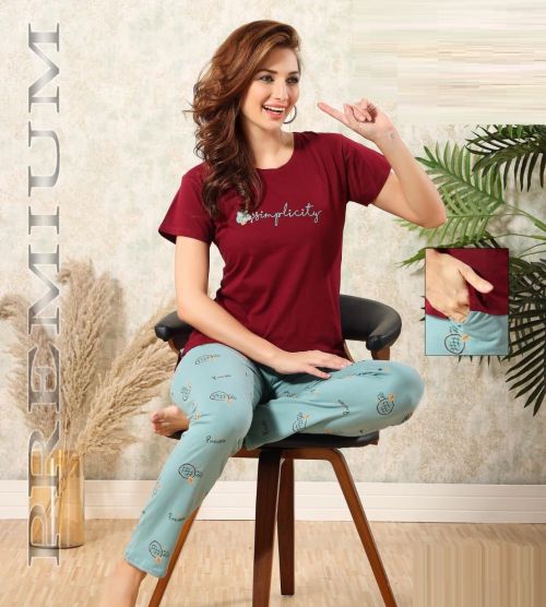 Summer Special Vol 449 Hosiery Cotton Night Suit