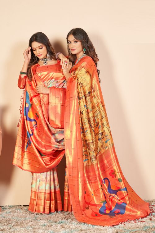 Har Naaz Mukunda Kanjivaram Paithani Silk Saree