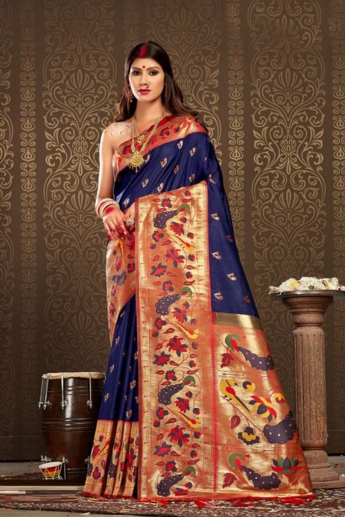 Bunawat Aaradhna Wedding Paithani Silk Saree Collection