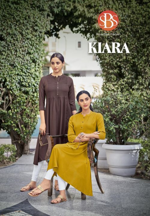 Sbs Kiara Fancy Rayon Casual Long Kurti Collection