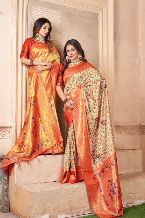 Har Naaz Designer Paithani Silk Saree Collection