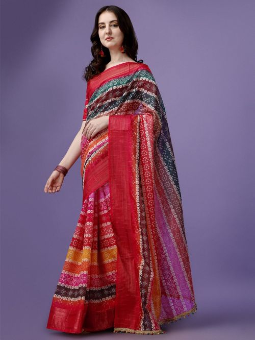 Sutram Hit Colour 17 Dola Silk Party Wear Jacquard Jari Border Sarees