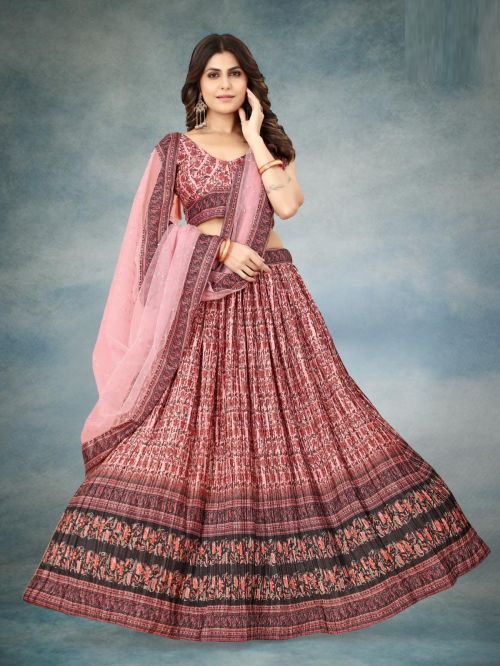 Lucaya Vol 9 Heavy Silk Printed Designer Lehenga Choli