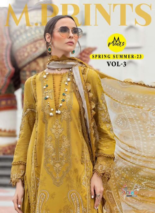Shree M Prints Spring Summer 23 Vol 3 Designer Cotton Dupatta Collection