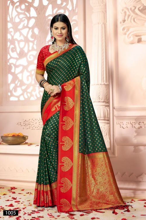 Bunawat Vrunda Traditional Banarasi Silk Saree Collection