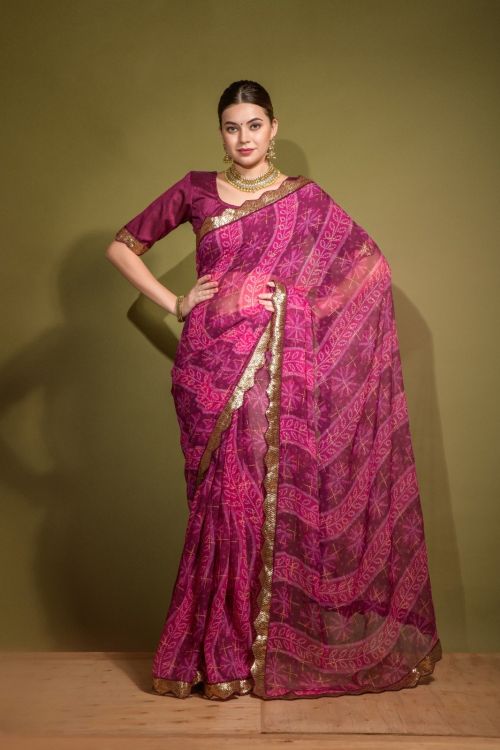 Sc Avatar Daily Wear Designer Chiffon Saree Collection