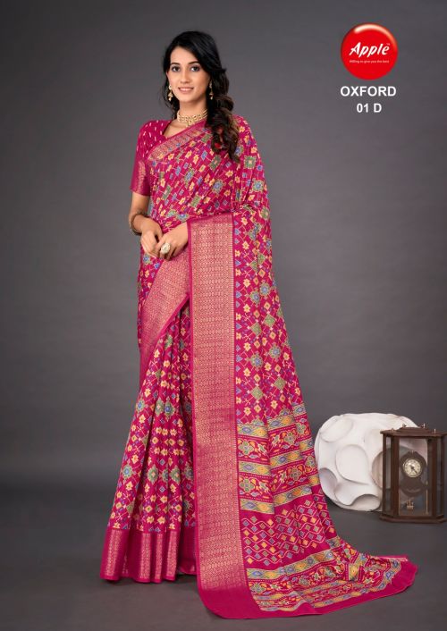 Apple Oxford Vol 1 Silk Designer Sarees Collection