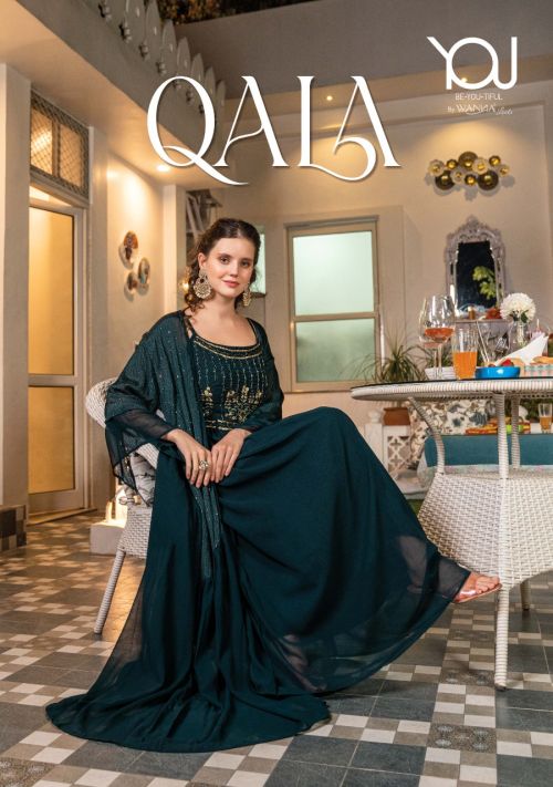 Wanna Qala Fancy Georgette Designer Indo Western Collection