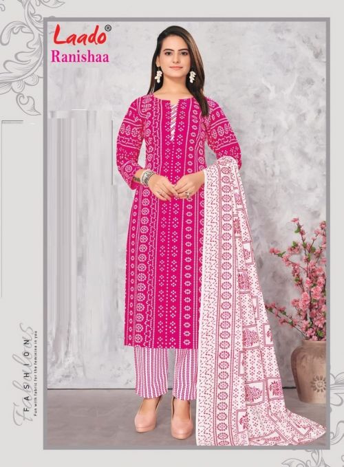 Laado Ranishaa Vol 2 Cotton Ready Made Designer Dress Collection