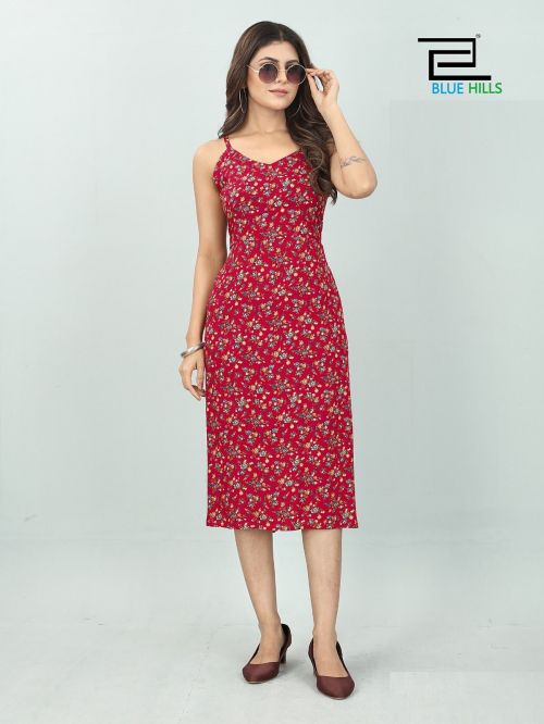 Blue Hills Western Vol 25 Designer Sleeveless Kurti Collection
