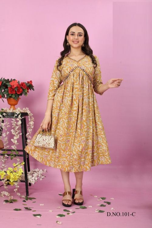 Blue Hills Alia Cut Designer Kurti Collection