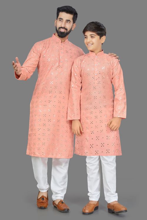 Outluk Combo Vol 1 Festive Mirror Work Kurta With Pajama Collection