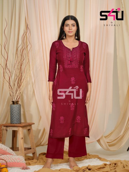 S4u 101 Daily Wear Rayon Kurti Collection