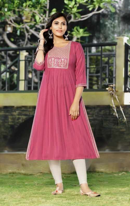 Hirwa Naira Vol 3 Naira Cut Rayon Kurti Collection