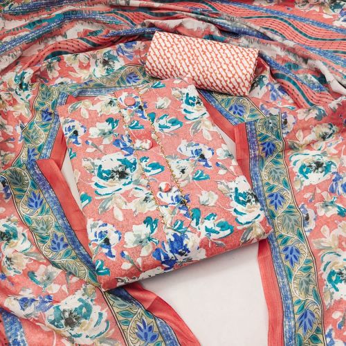 Pure Cotton 512 daily wear Printed Cotton Dress Material Collection
