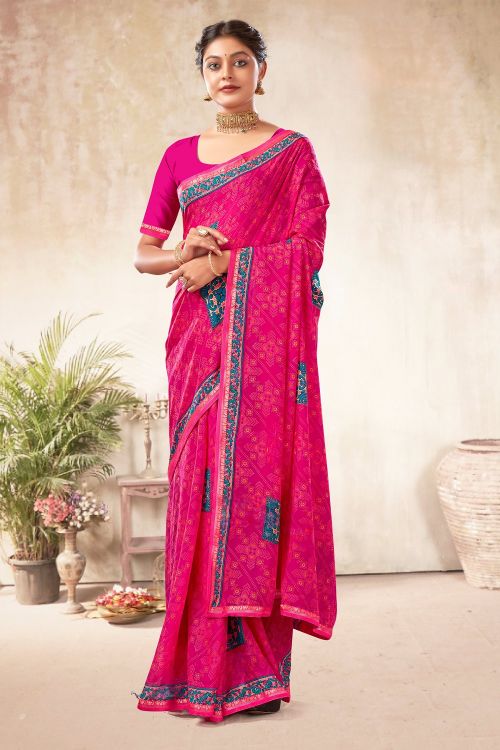 Shanaya Vol 06 Casual Bandhani Saree Collection