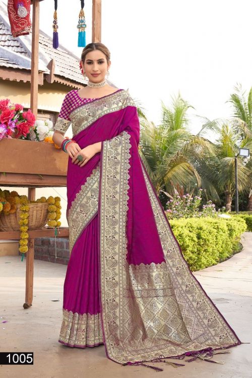 Bunawat Lavanya Wedding Banarasi Silk Saree Collection