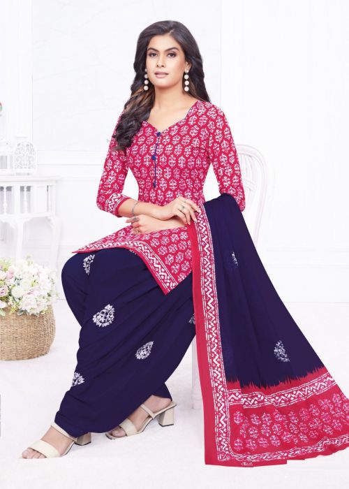Baalar Patiyala Battik Vol 2 Cotton Regular Wear Dress Material Collection