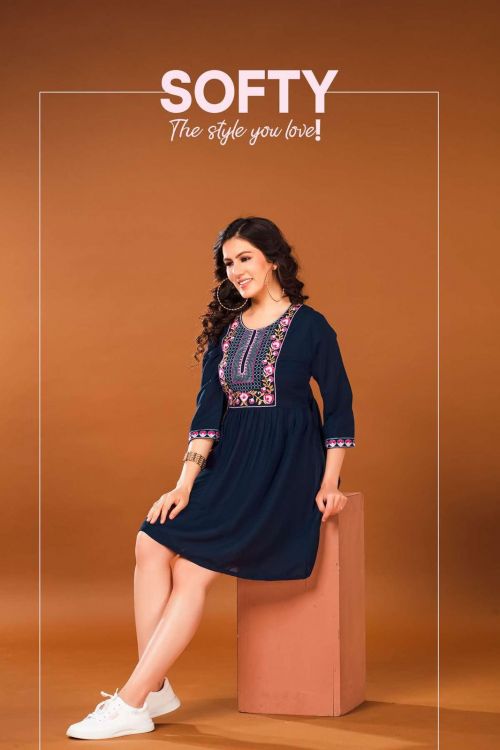Beauty Queen Softy Vol 1 Fancy Stylish Western Wear Top Collection