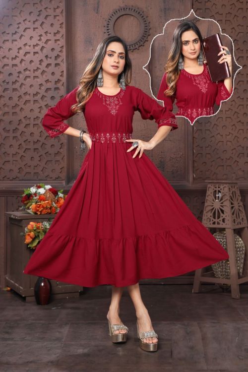 Beauty Queen New Kanika Vol 1 Anarkali Fancy Designer Long Kurti Collection