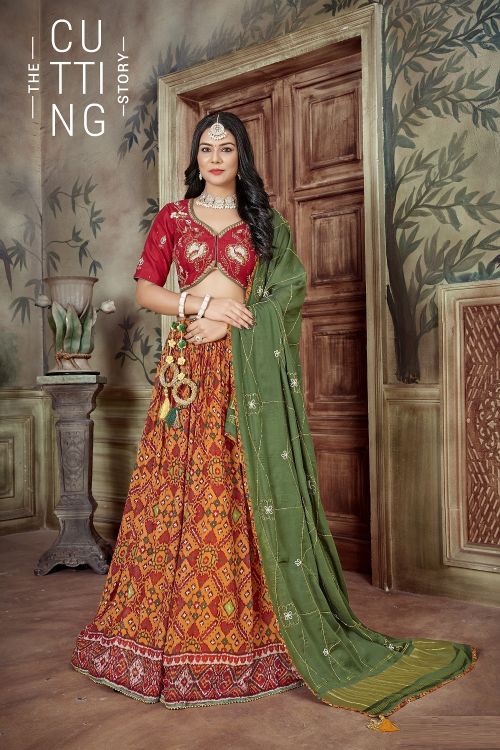 The Cutting Story Adah Traditional Designer Lehenga Choli Collection