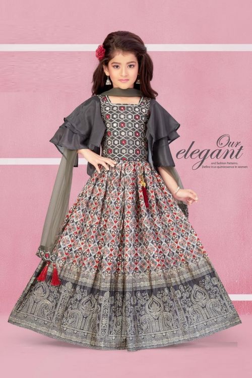 Elegant 514 Frock Design Kids Wear Collection
