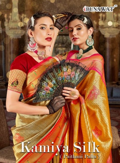 Bunawat Kamiya Silk Paithani Saree Collection