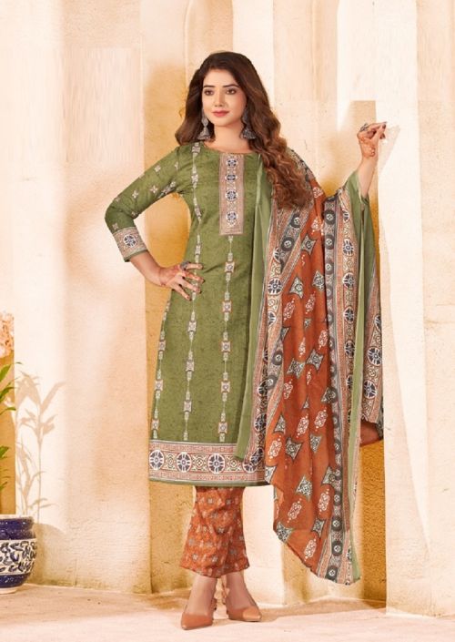 Ganeshji Sahiba Vol 1 Casual Wear Cotton Dress Material Collection