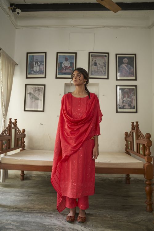 Akashara Vol 07 Designer Kurti Pant With Dupatta Collection